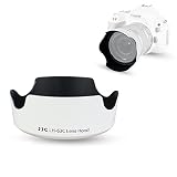 JJC ネジ込み式 レンズフード Sony E PZ 16-50mm F3.5-5.6 OSS SELP1650 レンズ 対応 レンズカバー ソニーレンズフード Sony ZV-E10 II ZV-1F ZV-E10 A6600 A6500 A6400 A6300 A6100 A6000 A5100 A5000 A77 M2 NEX 5R 5T 3N キットのレンズ など適用 レンズ保護 シルバー