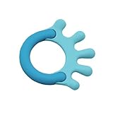 green sprouts Cornstarch Hand Teether, Aqua by green sprouts [並行輸入品]