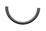 Top Knobs TK53BSN Half Circle Open Pull Nickel by Top Knobs
