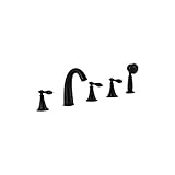 Rozin 浴室 浴槽用 蛇口 オイルは青銅をこすり 風呂桶 おふろ用 じゃぐち 混合栓 ハンドシャワー装備