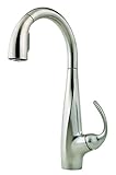 Pfister LF5297ANS Avanti 1-Handle Pull Down Kitchen Faucet, Stainless Steel, 1.8 gpm [並行輸入品]