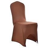 PUERI おしゃれ長い様式チェアカバー　椅子カバー 　伸縮素材　弾力　取り外し可能　長い空気層フリルギャザー様式　ダイニングチェア ウェディング/結婚式/パーティー用品　装飾 万能