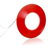 [TRIFACE] 両面テープ 強力 (3mm×50m/5mm×50m) 「透明で強力粘着力」 (３mm×５０m)