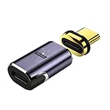 NFHK 磁気コネクタ USB4 140W 40Gbps USB4 Type C オス-メス アダプター 電源データ 8K ビデオ ノートパソコン用