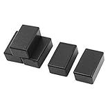 1個の100x60x25mm DIYプラスチック電子プロジェクトボックスエンクロージャーの器械の場合