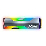 ADATA XPG SPECTRIX S20G SSD PCIe3.0x4 M.2 NVMe DRAM キャッシュ RGB イルミネーション ヒートシンク 5年保証 国内正規保証 ASPECTRIXS20Gシリーズ (500GB, 2500/1800MB/s)
