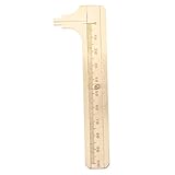 D DOLITY 全４種類　金属製　ノギス　ミニサイズ　測定ツール　 ルーラー　定規　 DIY　道具　 - 100mmシングル