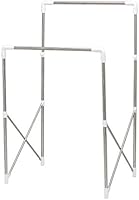 アイリスオーヤマ 物干し 伸縮多機能物干し 約4人用 幅970~1,500&times;奥行660&times;高さ1,220~1,600mm SMH-150R