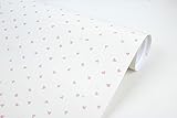 ＤＩＹ リフォームシール 壁紙 ビンテージ ハート 約50cm巾×3m巻 [並行輸入品]