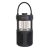 KYOHAYA ランタン & Bluetooth スピーカー アウトドア LEDランタン 電球色 昼光色 無段階調節可能 TWS機能搭載 Bluetooth 5.3 防水 IPX6 重低音 大音量 マイク付き 20W出力 ミニ三脚付属 キャリーケース付属 OUTDOOR BT SOUND LIGHT ZENV JKBTF1 (ブラック)