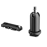 ZLiT Insta360 Go3カメラマウント用 磁気クイックリリースホルダーマウント Insta360 GO3カメラマウント ピボットスタンドアクセサリー (ブラック)