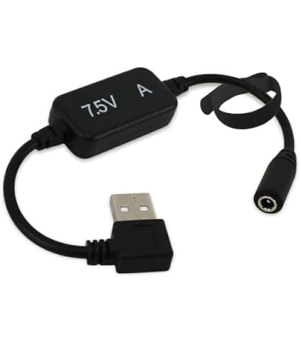 Amazon.co.jp: ワークマン ヒーターベスト USB変換ケーブル 7.5V昇圧