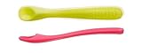 Spuni BPA-Free Feeding Spoon in Neon & Playful Pink [並行輸入品]