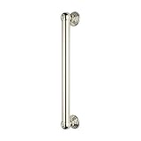 Rohl 1260 18 " Decorativeグラブバーwith San Julio Escutcheon、 1260PN 1