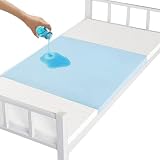ieeform 防水シーツ 部分用 100x140cm 2枚組 介護 介護用品 おねしょシーツ 洗濯・乾燥機対応 JIS規格耐水 (ブルー)