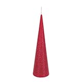 カメヤマ キャンドル ネオブラッシュコーン180 (6コ入り) #レッド SY097501-003