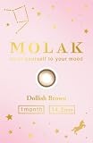 MOLAK 1MONTH 2枚入り ドーリッシュブラウン[-4.00]
