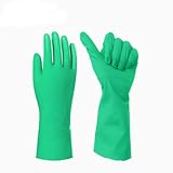 Nitrile Glove Chemical Protective Gloves for Household Cleaning and Lab Use (L)
