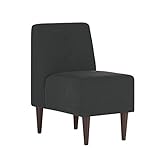 arne ソファ 一人掛け アームレス 日本製 完成品 Lunch 3×2 モダン ダークブラウン脚 グレー