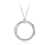 Momma's Jewels Sterling Silver Teething Necklace, 1 Ring [並行輸入品]