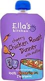 外国からの出荷Ella's Kitchen Cheery Chicken Roast Dinner 130g