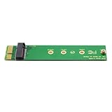 Cablecc NGFF M-Key NVME AHCI SSD - PCI-E 3.0 1 x 1 垂直アダプター XP941 SM951 PM951 960 EVO SSD用
