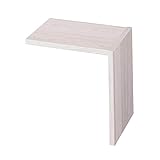 連結できるラック用連結用パーツ ホワイト タイプ：Ａ（Ｌの字型）