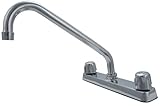 8 "キッチンデッキ蛇口、クロム仕上げ – by Plumb USA