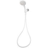 SimplyClean Handheld Shower Head Fixture - Classic, White - 5 Spray Settings [並行輸入品]