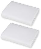 American Baby Company 100% Cotton Value Jersey Knit Fitted Portable/Mini Crib Sheet, White, 2 Count 