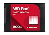 WDS500G1R0A [WD Red SA500 NAS SATA SSD（500GB 2.5インチ 7mm厚 SATA 6G 350TBW 5年保証）]