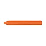 Markal Scan-It Plus Medium Lumber and Timber Crayon, 1/2 Hex, 4-5/8 Length, Orange Sherbet (Pack of 