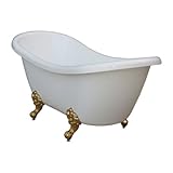 猫足バスタブ 選べるカラー：シルバー(銀)・ゴールド(金)２色 幅176cm INK-0201002H