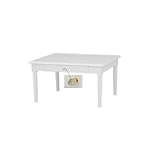 取っ手がかわいい　引出付テーブル　ＳＩｓｉＭＴ77614833ＷＨｉｓ