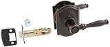 Schlage f40bircamプライバシーBirminghamプライバシードアレバーSet with the Decorative Camelotロゼット F40BIR716CAM