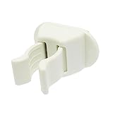 TOOGOO ( R )ホーム接着剤サポートほうきレードル手渡し壁クリップフックホワイト