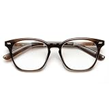 [FEISEDY] ブルーライトカットメガネ 紫外線カット UVカット パソコン用メガネ 度なし 超軽量 TR90フレーム 透明レンズ おしゃれ 男女兼用 B1131