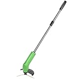 電動芝生バリカン 草刈り機 家庭用充電式トリマー ジップトリムコードレストリマ 手持ち式伸縮自在軽量ガーデントリマ　標準的なジップタイを使用して雑草を強力に切断　生垣の剪定・キワ刈り・芝刈りがラクラク