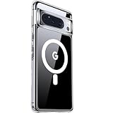 Google Pixel 6Aケース透明 MagSafe対応 マグネット搭載 マグセーフ対応 グーグル ピクセル 6A カバー 全面保護 耐衝撃 薄型 軽量 指紋防止 黄ばみなし ストラップロホール (クリア, Pixel 6A)