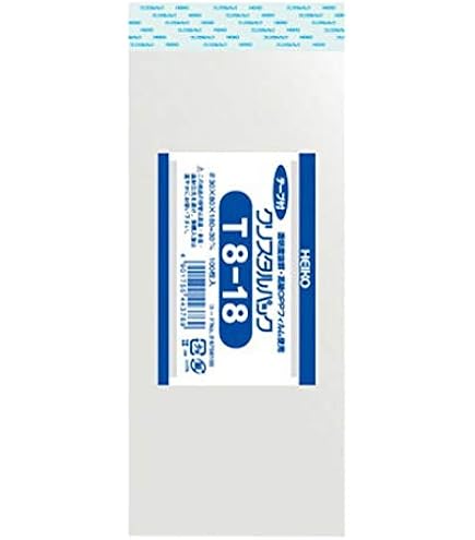 Amazon | 透明袋 OPPクリスタルパック T8-12 100枚入 幅8×高12+