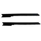 Disston E0114417 3-1/2-Inch Blu-Mol Bi-Metal Jig Saw Blades With Universal Shank, Wood And Metal Cut