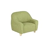 ミニソファー 1人掛け キッズソファ 布張り Petit 1P Z33 オリーブグリーン