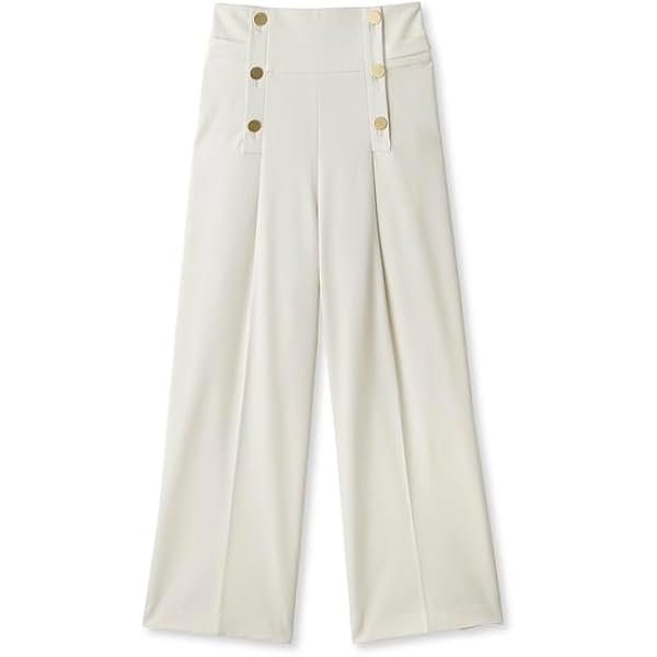 Amazon | [フレイ アイディー] ダブルラインフレアパンツ