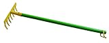 Tierra Garden W2425 24.4-Inch Soil Rake, Green/Yellow [並行輸入品]
