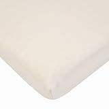 American Baby Company Cotton Natural Velour Crib Sheet, Natural by American Baby Company [並行輸入品]