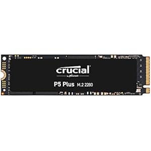 Crucial P5 Plus 1TB SSD PS5が求める性能に準拠 PCIe Gen4 (最大転送速度 6,600MB/秒) NVMe M.2 (2280) 内蔵 メーカー5年保証 CT1000P5PSSD8JP 国内正規保証品