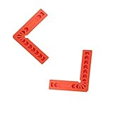 F Fityle 木工用　L形状正方形直角　コーナークランプ　　直角定規　90度 　 L形　　耐久性　高品質　2本入り