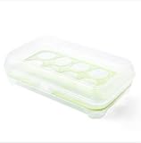15-Hold Portable Plastic Shatter-proof Non-slip Eggs Fresh Storage Egg Holder by S-Life