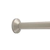 Allied真鍮wp-98-snシャワーカーテンEscutcheon、サテンニッケル