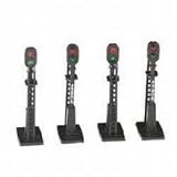 Bachmann - Non-Operating Block Signal -- Black pkg(4) - HO [並行輸入品]